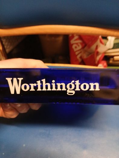 Vintage Worthington E ashtray