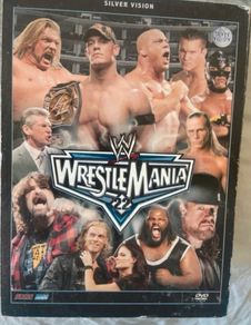5 x Wrestlemania dvds