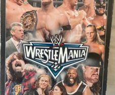 5 x Wrestlemania dvds