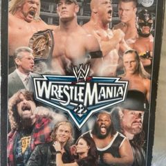 5 x Wrestlemania dvds