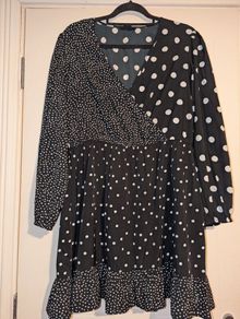 Gorgeous polka dot midi dress from Wednesday's Girl