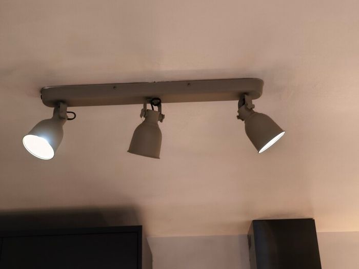 2 x IKEA Hekter lights