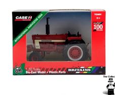 Britains International Harvester Farmall 1066 1:32 Brand New Sealed Authentic 1:32 scale model replica.Constructed from die cast metal and plastic.Compatible with most 1:32 scale Britains models.Suitable for indoor and outdoor play.