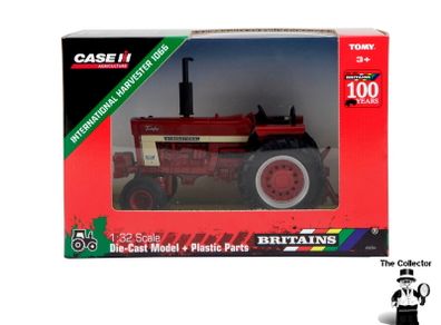 Britains International Harvester Farmall 1066 1:32 Brand New Sealed Authentic 1:32 scale model replica.Constructed from die cast metal and plastic.Compatible with most 1:32 scale Britains models.Suitable for indoor and outdoor play.