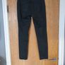 River  Island  (Original Design) Black Coated  Jeans. S.14R. Image 4