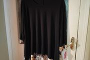 Fluttering Butterfly, black  tunic, new with Tags