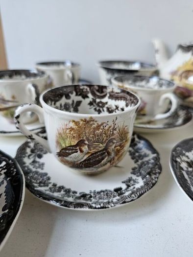 Palissy Royal Worcester Game Series Tea Set