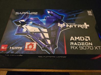 Sapphire NITRO plus AMD Radeon RX 9070 XT 16GB graphics card , like new, boxed