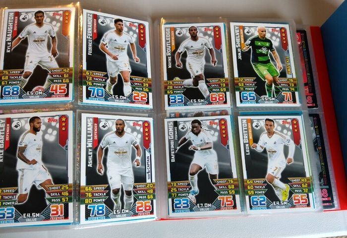 Match Attax 15/16 in Binder.  (Other seasons also)
