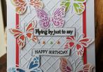 Handmade card - Happy birthday.
