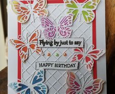Handmade card - Happy birthday.