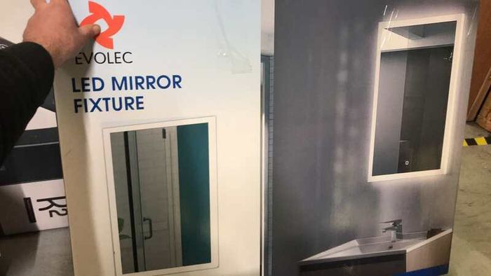 LED Mirror 80 Cm High x 60 cm Wide