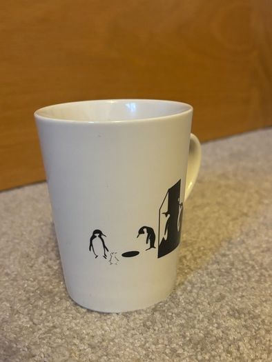 Japanese Porcelain Penguin Mug