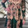 Patterned velor dress Image 2