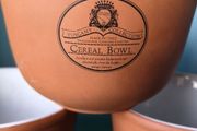 3 x Tuscan Terracotta Bowls