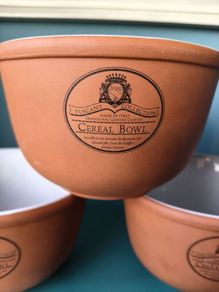 3 x Tuscan Terracotta Bowls