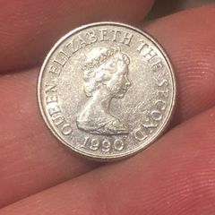 Jersey 5 pence 1990