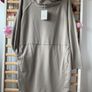dress bnwt casual hooded dress size small 10/12 khaki marina gigli Image 2