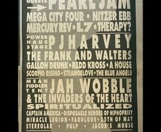 Pearl Jam Poster