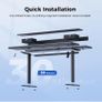120 x 60 cm Electric Computer Desks with Memory Function Image 2