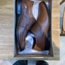 50% off Rrp -NEW Clarks Howard Men's Shoes Brown 10 1/2 UK Image 4