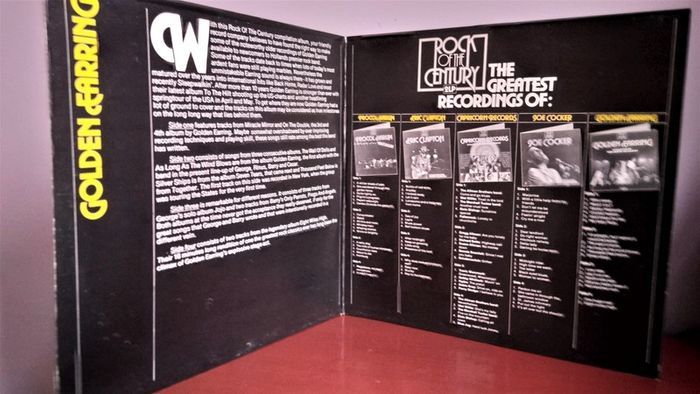 Golden Earring.Rock Of The Century. P-68-72. 2Lp's.Excellent cond.