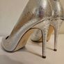 Guess Stiletto high heel shoes sparkly silver FL6BN2LEL08-SIL  New & boxed RRP 125 euro size UK 3.5 and UK 6 Image 7