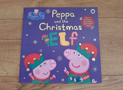 Peppa and the Christmas Elf paperback book