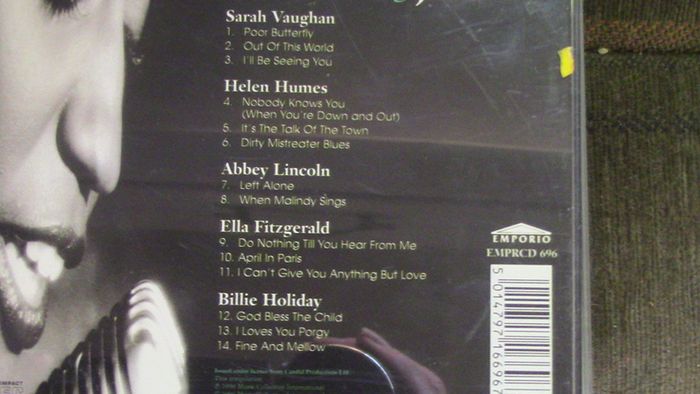 The Ladies Sing Jazz CD