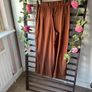 trousers Bnwt Zara wrap over front trousers size small rust brown shade Image 9