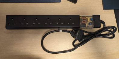 Tacima CS947 6-Way Mains Conditioner & Surge Protector