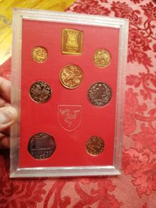1980 Isle Of Man Coin Set