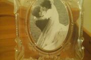 Brand New Heavy Glass Picture Frame
