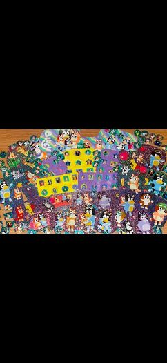 Bluey Large Sticker Collection Job Lot Bundle