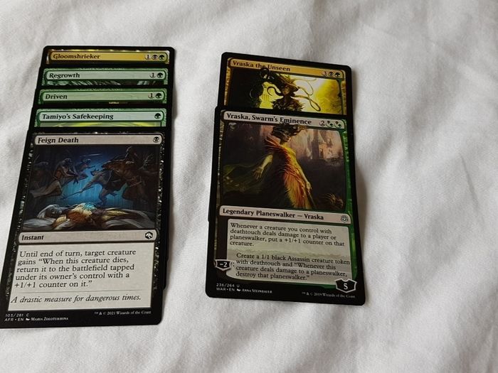 Magic The Gathering Commander Green Black Deathtouch Tribal deck