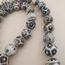 Antique Burmese Pumtek Pyu Petrified Wood Beads Necklace 24 inches 11-19mm Beads Size Image 4