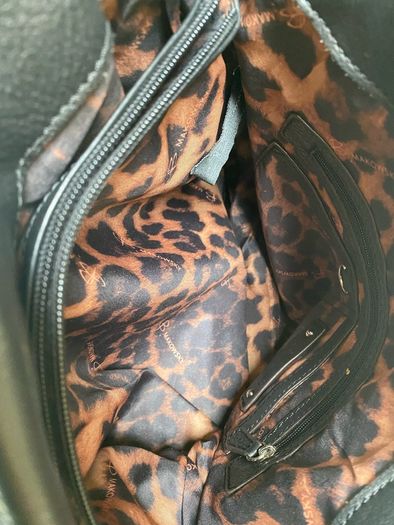 B Makowsky Leather Shoulder Bag