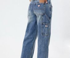 Guess Originals KIT CARPENTER - Relaxed fit jeans Blue denim Size 25/Uk 6-8