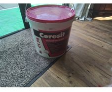 Cersit 2 in 1 white base coat and Silicone render