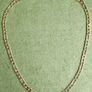 18ct Yellow Gold Plated Figaro Chain Necklace length 24,5" Image 4