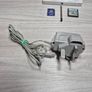 Nintendo 3DS Ice White Console With Charger Mario Game - New Battery Image 2