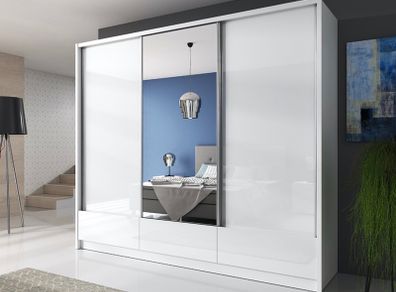 Sliding Wardrobe with Drawers ARI 250cm - SALE