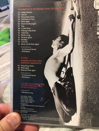 Dave Gahan - Live Monsters