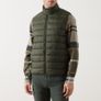 L Barbour Gilet Bretby Padded Logo Image 4