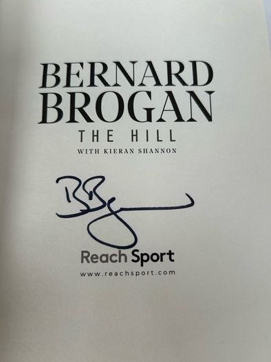 Bernard Brogan signed autobiography excellent condition