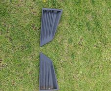 Front Bumper Side Covers Black