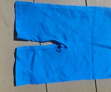 Blue shorts