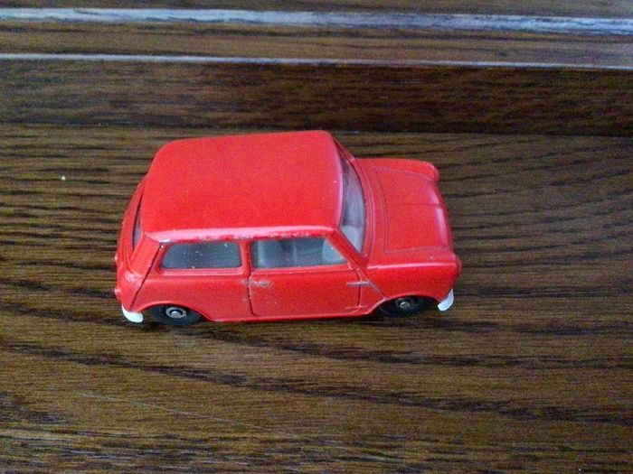 Vintage 1980s Corgi Red Mini Die cast