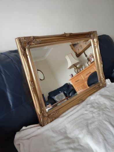 Vintage large mirror