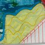 Original Art Swim Art Sea Swim Art Deco Style Image 6